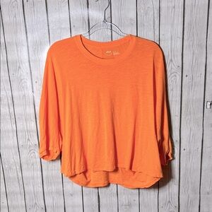 Aerie orange oversized top size XS